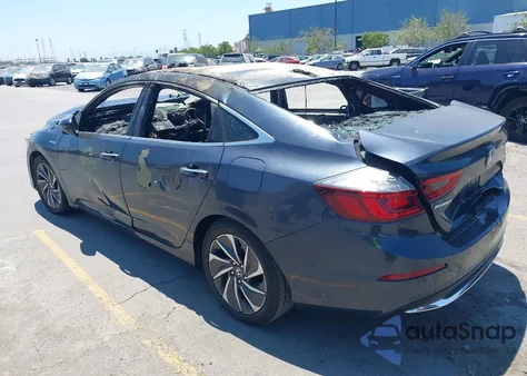 2019 Honda Insight Touring из США, поврежденный, VIN 19XZE4F93KE015494